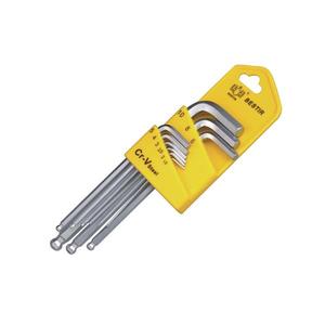 Juego <span class=keywords><strong>de</strong></span> destornilladores <span class=keywords><strong>de</strong></span> llave hexagonal <span class=keywords><strong>de</strong></span> punto <span class=keywords><strong>de</strong></span> bola <span class=keywords><strong>de</strong></span> brazo largo <span class=keywords><strong>de</strong></span> alta calidad, 9 Uds., tratamiento térmico general <span class=keywords><strong>de</strong></span> acero S2 <span class=keywords><strong>de</strong></span> alta resistencia - Product Image 2