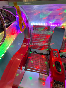 Voiture électrique à bascule Happy Le Bar Car avec éclairage LED rotatif à 360 degrés pour enfants et <span class=keywords><strong>adultes</strong></span>, idéale pour les parcs d'attractions - Product Image 4