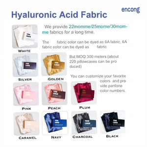 Tùy Chỉnh Cá Nhân Sang Trọng Thêm Dài 4Cm 3.5Cm Tóc Đàn Hồi Thêu Dâu Lụa Scrunchies Set Với Hộp Logo - Product Image 6