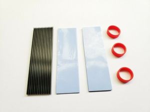Disipador de Calor de Aleación de Aluminio NGFF Nvme M.2 2280 para SSD, Ventiladores de Refrigeración para Unidades de <span class=keywords><strong>Estado</strong></span> Sólido de Computadoras de Escritorio - Product Image 5