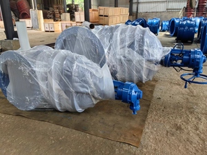 Vanne à opercule assise résiliente, GGG50 en fonte ductile à siège souple pour conduite d'eau potable - Product Image 4