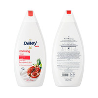 Gel Douche Floral avec Pétales de Fleurs, Nettoyant Corporel Blanchissant, Parfum Floral pour le Bain et la Douche à Domicile