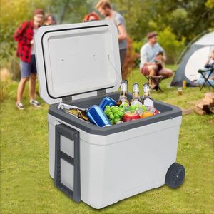 Glacière rigide isotherme 70L en PU avec poignée trolley, étanche, pour camping et pêche, fabricant OEM ODM - Product Image 5