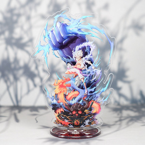45 diseño <span class=keywords><strong>de</strong></span> alta calidad <span class=keywords><strong>de</strong></span> acrílico transparente <span class=keywords><strong>figura</strong></span> soporte para los fans <span class=keywords><strong>de</strong></span> Anime Monkey D. Luffy <span class=keywords><strong>Roronoa</strong></span> <span class=keywords><strong>Zoro</strong></span> como regalos - Product Image 4