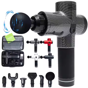 Pistola de Masaje Muscular Corporal Personalizada LJ de 30 Velocidades Vibración de Percusión de Tejido Profundo Potente Pistola Fascial Personalizada con Control Remoto Inalámbrico - Product Image 1