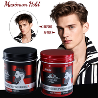 Cera per Capelli da Uomo a Forte Tenuta all'Ingrosso, Marchi OEM, Prodotto Styling, Etichetta Privata, Cera Organica per Capelli da Uomo, Gel Cera per Capelli