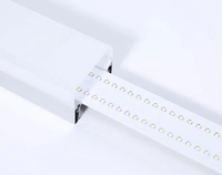 Bandes de suspension en aluminium LED Tri-proof Linear Light avec modules intelligents