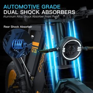 Electric Off-Road Motorcycle 1000W 48V with Rear <strong>Hub</strong> <strong>Motor</strong> 100km Range Lithium Battery - Product Image 6