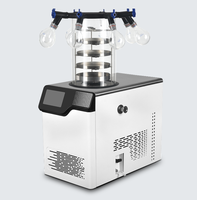 Machine de lyophilisation de laboratoire de paillasse Pioneer 3L avec température de -80°C ° Piège à froid pour la recherche et le développement de processus