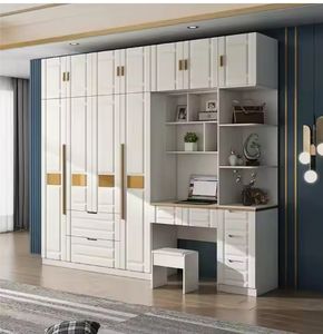 שילוב איכותי חם משולב ארונות ארונות בגדים מודולריים מודרני ארון בגדים - Product Image 6