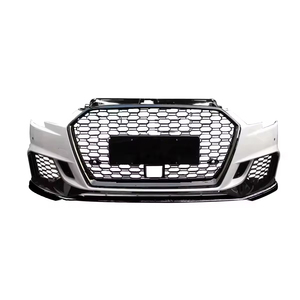 Kit <span class=keywords><strong>Paraurti</strong></span> Anteriore Stile RS3 per Audi <span class=keywords><strong>A3</strong></span> S3 8V.5 2017 2018 2019 con Griglia e Sensore Radar ACC - Product Image 2