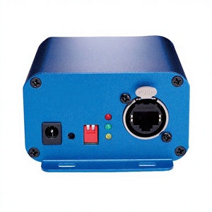 Extenseur de signal <span class=keywords><strong>ArtNet</strong></span> DMX512, contrôleur d'éclairage de scène LED à 2 sorties et boîtier en plastique pour la conversion de signal d'éclairage - Product Image 5