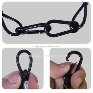 Câble de sécurité en acier inoxydable tressé à extrémité de boucle enduit de PVC - Product Image 4