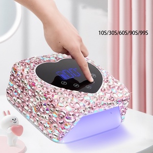 Luz de uñas recargable con batería de litio y almacenamiento eléctrico, máquina de terapia con lámpara de uñas - Product Image 4