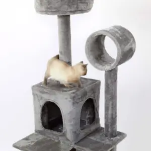 High Quality Safe Stable Solid Wood Interactive Pet Toys Cat Climbing Frame Cat Tree