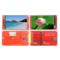 Prix bas en gros personnalisé 3.5 "RTP ILI9488 3.5 pouces panneau LCD écran SPI 3.5 pouces TFT LCD écran tactile 480x320 pour Arduino