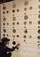 50*50cm étanche 3D papier peint revêtement intérieur panneaux muraux feuille étanche à l'humidité 3D Pvc panneau mural