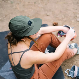 Casquette de baseball non structurée unisexe à séchage rapide pour l'extérieur, chapeau pliable et imperméable à 5 panneaux, vente en gros de casquette de sport UPF 50 + - Product Image 6