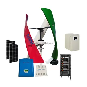 48v垂直軸風力発電機風力発電機太陽エネルギーシステムタービン風力発電機