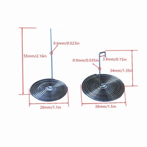 Filtre à ressort en acier inoxydable sur mesure pour infuseur à thé en verre, bec de théière, accessoires à thé - Product Image 2