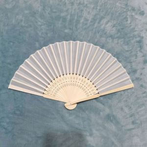 Abanico de Mano Plegable de Bambú y Seda de 21 cm, Económico, al por Mayor, para Regalo Promocional - Product Image 2