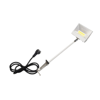 40mm 60mm Clamp Table Mount LED Exhibition Light 20W 30W 50W 70W Spot Light for Display Booth Museum Shop Lighting