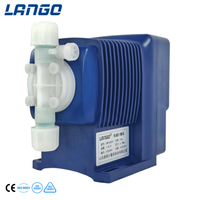 Pompe à diaphragme LANGO EM-B15FR, résistante à la corrosion, avec affichage LCD électromagnétique, pour la manipulation d'acides et de bases, traitement chimique