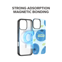 JoyMonki Pattern Protection d'objectif détachable Étui de téléphone magnétique transparent et robuste avec objectif pour imprimante UV A5 Impression bricolage