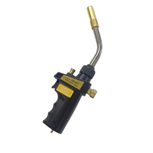 Torche à <span class=keywords><strong>gaz</strong></span> MAPP à allumage automatique GB-6ST, flamme réglable, torche à propane manuelle pour le brasage des tuyaux en cuivre HVAC - Product Image 1
