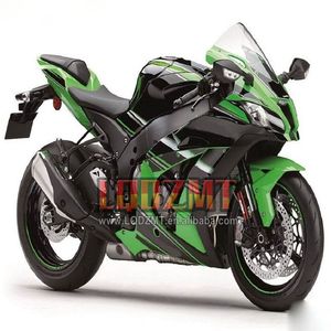 Corps d'injection pour KAWASAKI NINJA ZX-10R ZX1000 CC <span class=keywords><strong>ZX10R</strong></span> 21 22 23 55No.105 ZX 10R 10 R 1000CC 2021 <span class=keywords><strong>2022</strong></span> Gloss Green 2023 Carénage - Product Image 5