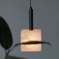 Lampe suspendue de chevet de style minimaliste italien MEEROSEE, lampe en marbre naturel haut de gamme pour restaurant, bar, comptoir MD88148