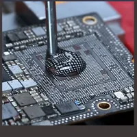 Minyak Solder Nano Bebas Timbal Aixun 10cc (bsc) up200 untuk BGA SMD CPU, Pasta Solder untuk Perbaikan Ponsel