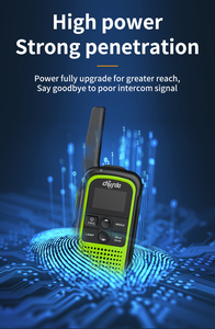 Chierda JV01 PMR446 FRS Giấy Phép Miễn Phí NOAA Dự Báo Thời Tiết Ngoài Trời Pin Tùy Chọn Bộ Sạc UHF VHF Type-C Bộ Đàm - Product Image 3