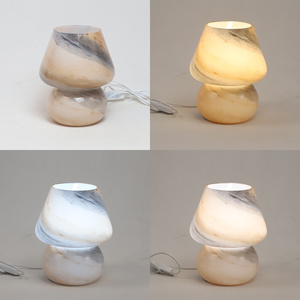 Lámparas <span class=keywords><strong>de</strong></span> mesa <span class=keywords><strong>de</strong></span> setas <span class=keywords><strong>de</strong></span> tinta nórdica, vidrieras americanas, lámpara <span class=keywords><strong>de</strong></span> noche para dormitorio, estudio, decoración para sala <span class=keywords><strong>de</strong></span> estar, luces <span class=keywords><strong>de</strong></span> escritorio para habitación <span class=keywords><strong>de</strong></span> niños - Product Image 2