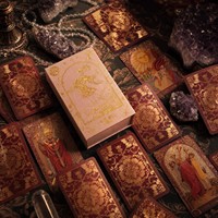 Vente en gros de jeux de tarot et de cartes d'oracle personnalisés avec logo familial - Cartes de tarot imprimées avec design personnalisable