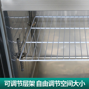 Commercial Four Door Refrigerator Freezer Digital Control Automatic Defrost Electric Reach In Kitchen Equipment - Product Image 3