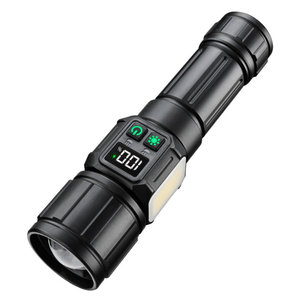 Xuyên biên giới mới Zoom tầm xa COB + Đèn pin laser trắng với đèn pin đa chức năng từ tính kỹ thuật số - Product Image 2