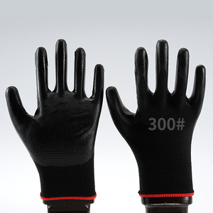SWN007 Guantes de trabajo personalizados hombres trabajador mecánico trabajo industrial guantes de seguridad guantes de trabajo recubiertos de nitrilo de construcción - Product Image 5