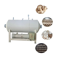 Machine de stérilisation de substrat de cornue d'autoclave de compost de champignon de 900/2000L pour la croissance