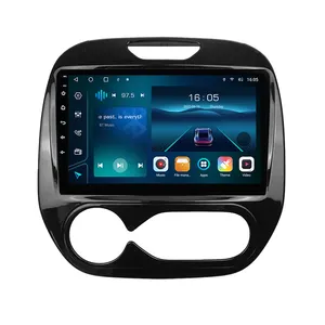 雷诺Captur 2016-2020汽车多媒体内置无线Carplay 4g网络QLED显示器的Krando 10英寸安卓汽车收音机