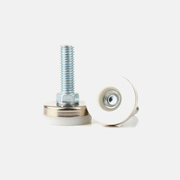 Pieds de meubles réglables en acier inoxydable sur mesure pour la vente en gros, 1/4"-20, 5/16"-18, 3/8"-16, 1/2"-13, niveleurs rivetés pour atelier