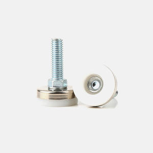 Vente en gros personnalisée 1/4 "-20 5/16"-18 <span class=keywords><strong>3</strong></span>/8 "-16 1/2"-13 Plinthe d'armoire <span class=keywords><strong>Pieds</strong></span> de meubles en nylon réglables Niveleur de type riveté - Product Image 3