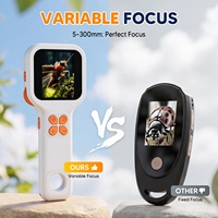 Microscope numérique de poche Inskam 392 pour enfants, jouet portable, grossissement 500X, caméra 2MP, écran IPS 2,4 pouces pour l'exploration de la nature