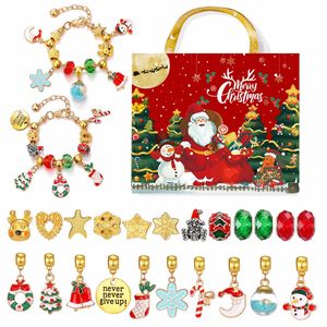 Scatola misteriosa natalizia braccialetto impermeabile natale ciondoli gioielli natalizi regalo alla moda scatola <span class=keywords><strong>cieca</strong></span> di Natale per le donne - Product Image 6