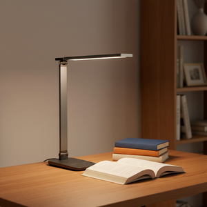 Lampe de bureau pliable SML moderne à LED DC USB avec contrôle tactile, design simple, lumière protectrice pour les yeux, pour la maison et l'hôtel - Product Image 1