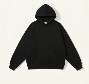 <b>Men's</b> hooded sweatshirt, autumn and winter trendy cotton hoodie, American retro heather gray coat - Product Image 5