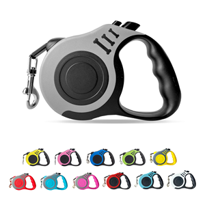Laisse pour chien en nylon en gros, réglable et mains libres, couleur unie, durable et tendance avec un style moderne - Product Image 2