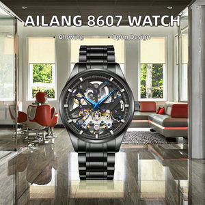 Reloj Mecánico Automático de Lujo para Hombre, Marca de Primera Calidad, Resistente al Agua, Esqueletizado, Luminoso, con Movimiento Miyota - Product Image 2