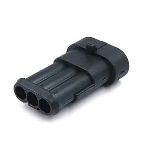 Tyco Automotive Terminal Power AMP Connectors Manufacturer Priced Male and Female 2-Pin 4-Pin Car Electrical Connector