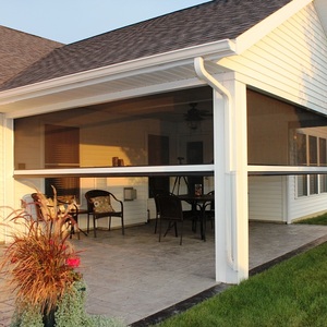 Cơ Giới Patio Con Lăn Côn Trùng Cửa Sổ Màn Hình Curtain Flyscreen Thùng - Product Image 2